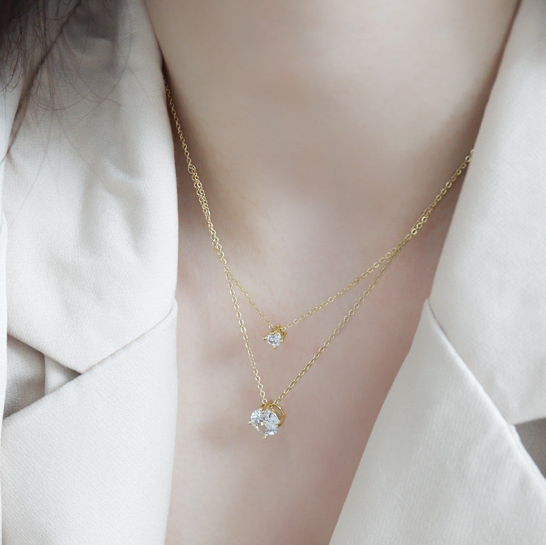 Evermore Layered Necklace (Gold)