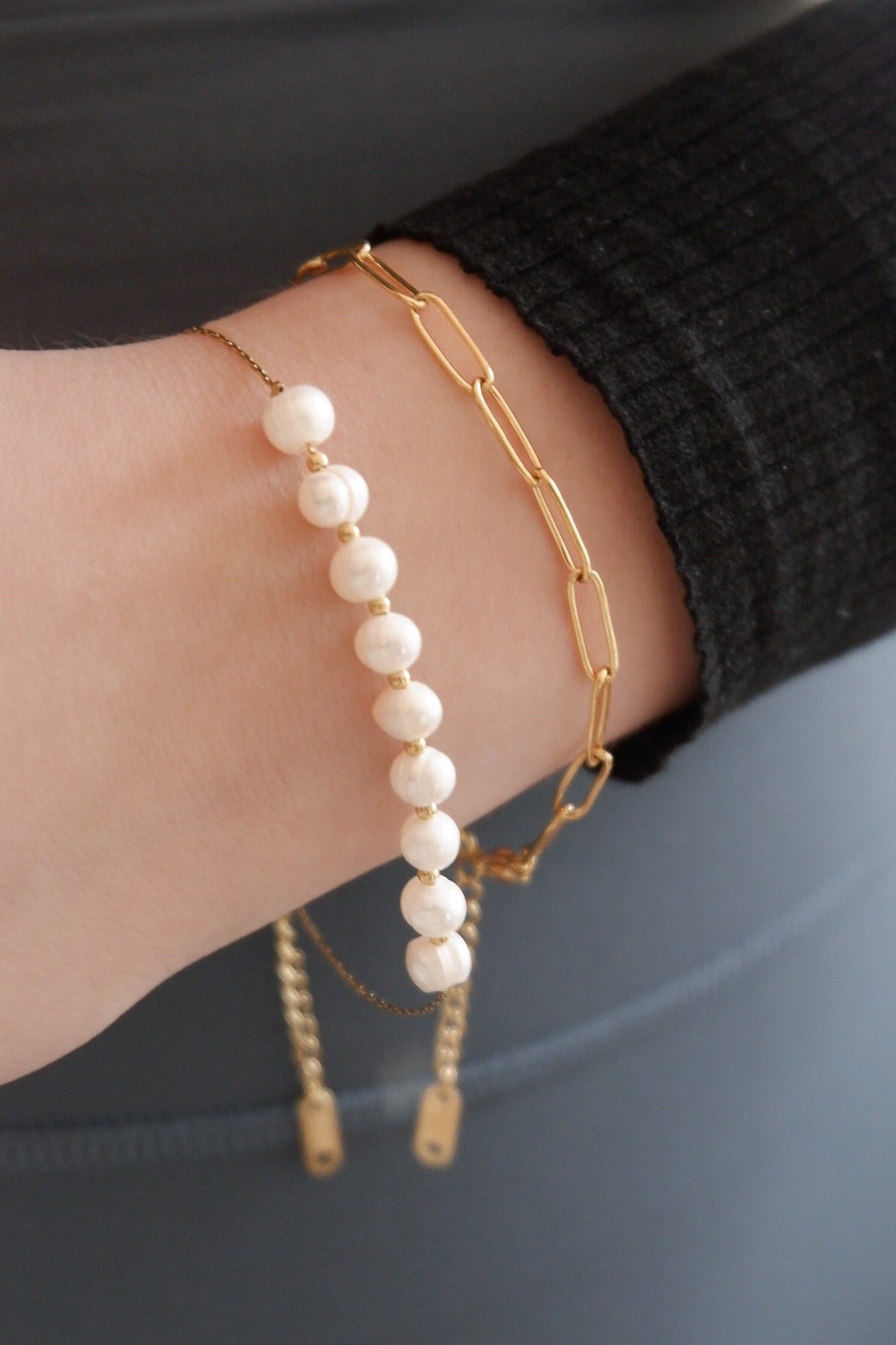 Isla Pearl Bracelet (Gold)