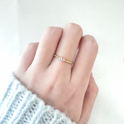 Only Love Stackable Ring (Gold)