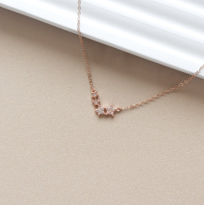 Asteria Necklace (Rose Gold)