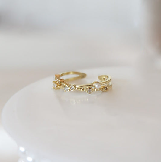 Gaia Adjustable Ring (Gold)