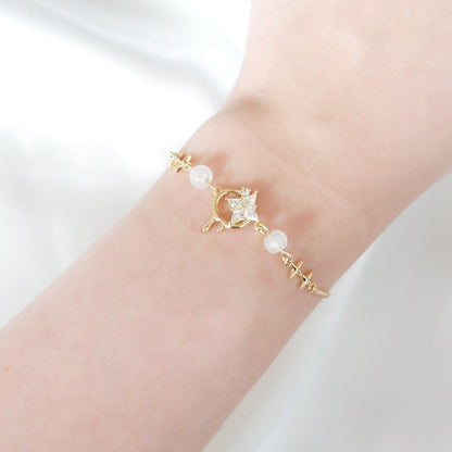 Scarlet Adjustable Bracelet (Gold)