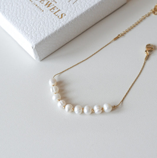 Isla Pearl Bracelet (Gold)