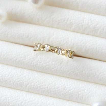 Aphrodite Hearts Adjustable Ring (Gold)